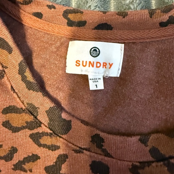 Sundry evereve leopard Sweatshirt - Picture 7 of 8